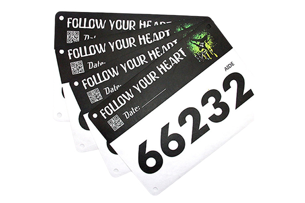 Running Number Bibs