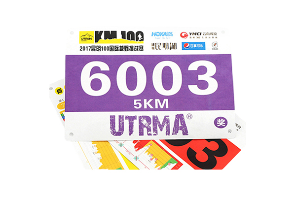 Running Number Bibs