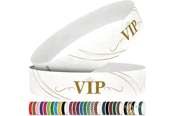 Tyvek Wristband VIP