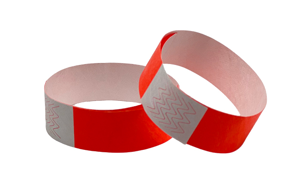 Tyvek Wristband Fluorescent Solid Color