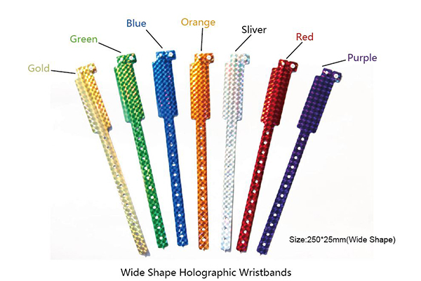 Wide Shape Wristbands