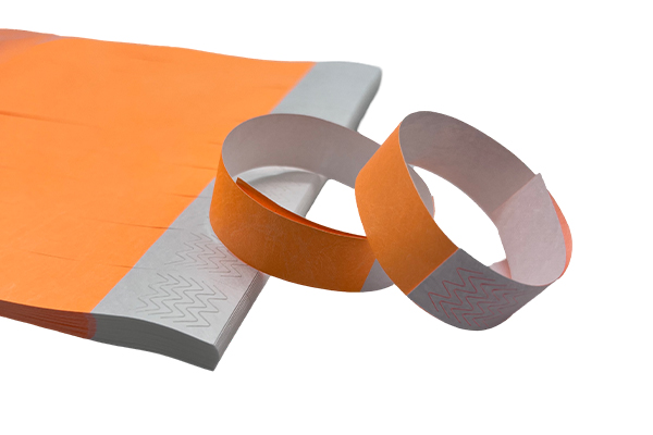 Tyvek Wristband Fluorescent Solid Color