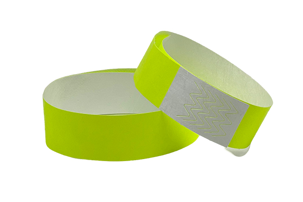 Tyvek Wristband Fluorescent Solid Color