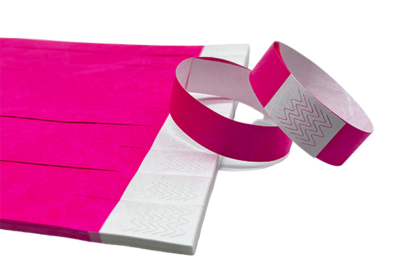 Tyvek Wristband Fluorescent Solid Color