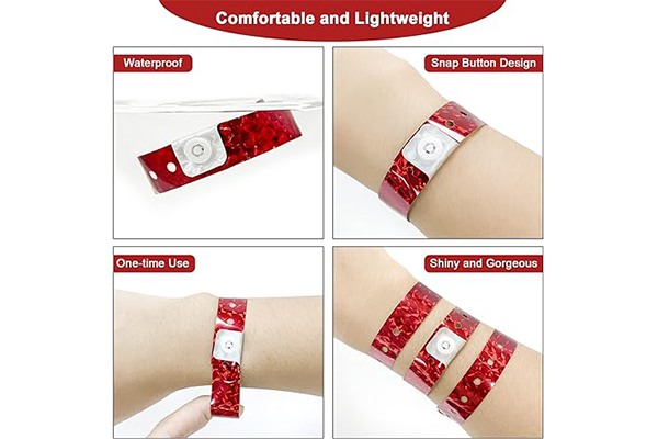 Laser & TPU Wristbands Can Be Customized With RFID