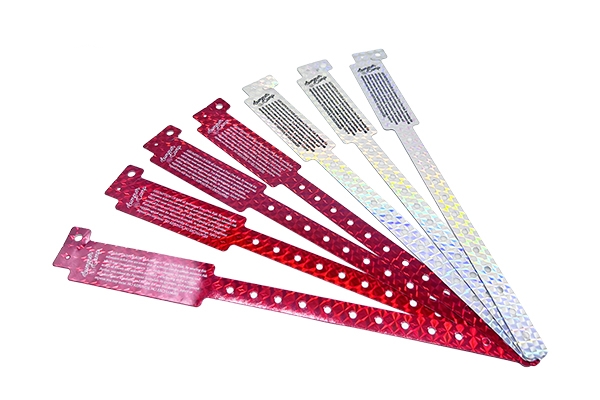 Laser & TPU Wristbands Can Be Customized With RFID