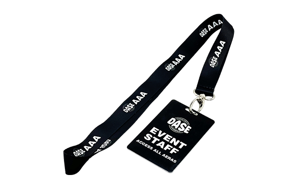 How is the fineness and strength of Polyester Lanyard controlled?