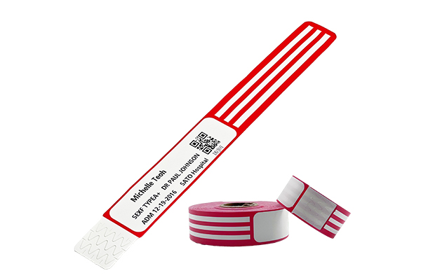 How does the printability of printable event wristband improve brand promotion and recognition?